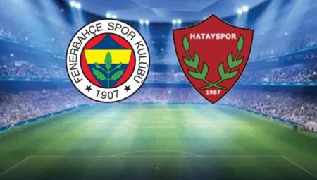 Fenerbahçe liderliği devralmak için sahaya çıkıyor. İşte Fenerbahçe – Atakaş Hatayspor muhtemel 11’i