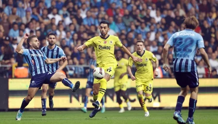 Adana Demirspor 0 – 0 Fenerbahçe maç özeti izle