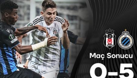 Beşiktaş 0 – 5 Club Brugge maç özeti izle