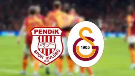 Pendikspor – Galatasaray maçı hangi kanalda? Ne zaman?